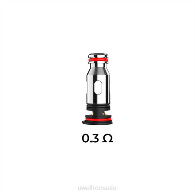 0,3 ohmi (pachet de 4) L00F82 - tigara electronica UWELL - UWELL PA bobine de schimb