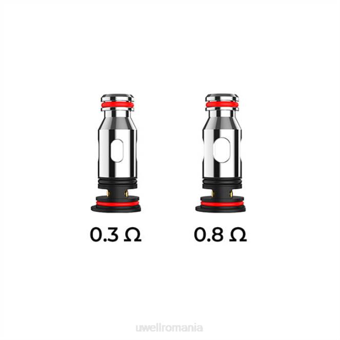 0,8 ohmi (pachet de 4) L00F83 - UWELL disposable vape - UWELL PA bobine de schimb