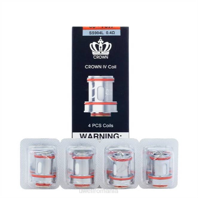 bobina dubla 0.2ohm L00F182 - tigara electronica UWELL - UWELL CROWN 4 bobine de schimb (pachet de 4)