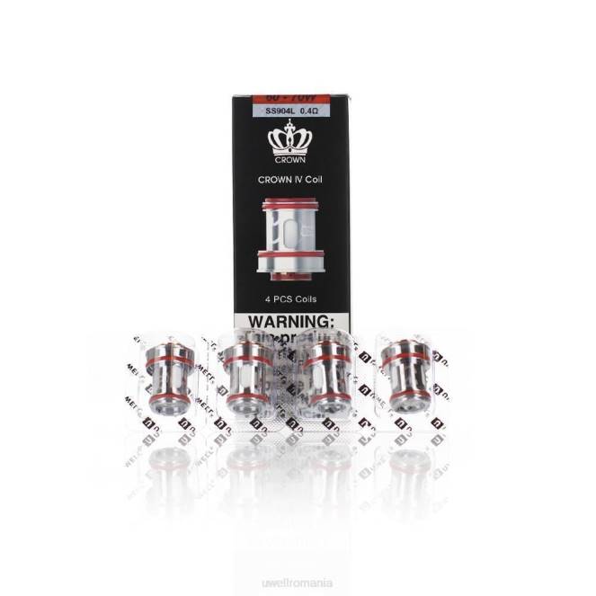bobina dubla 0.2ohm L00F182 - tigara electronica UWELL - UWELL CROWN 4 bobine de schimb (pachet de 4)