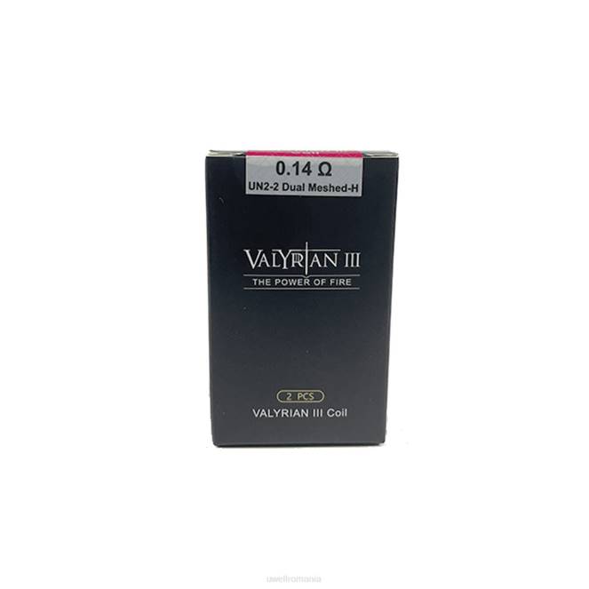 fecrai 0.14ohm L00F20 - caliburn e cigarette - UWELL VALYRIAN 3 bobine de schimb | 2 pachete