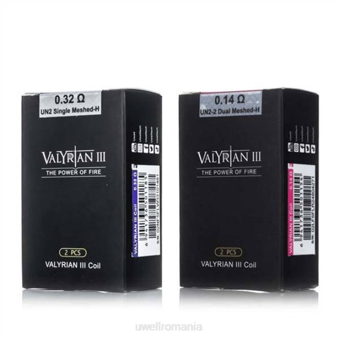 fecrai 0.14ohm L00F20 - caliburn e cigarette - UWELL VALYRIAN 3 bobine de schimb | 2 pachete