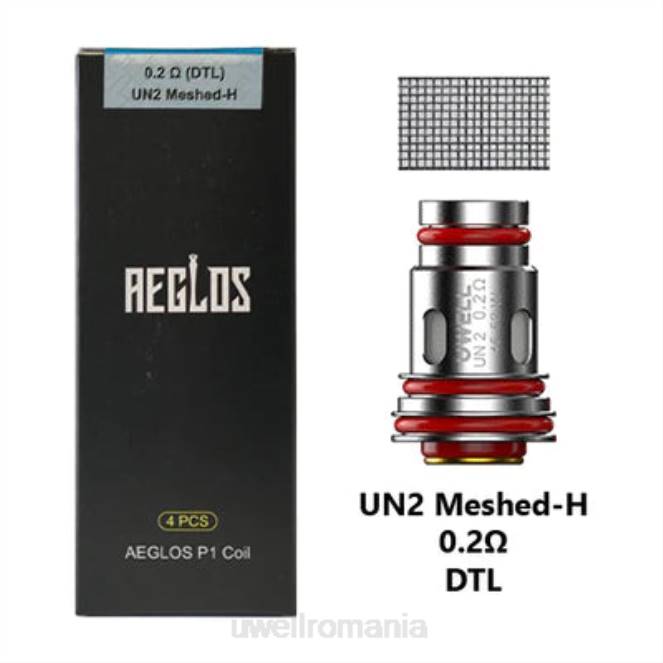 p1 un2 meshed-h 0.2ohm L00F271 - UWELL Romania - UWELL AEGLOS bobine | pachet de 4
