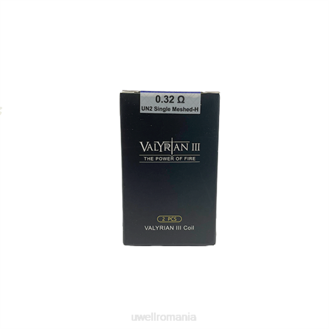 ss316l 0,32 ohmi L00F21 - UWELL Romania - UWELL VALYRIAN 3 bobine de schimb | 2 pachete