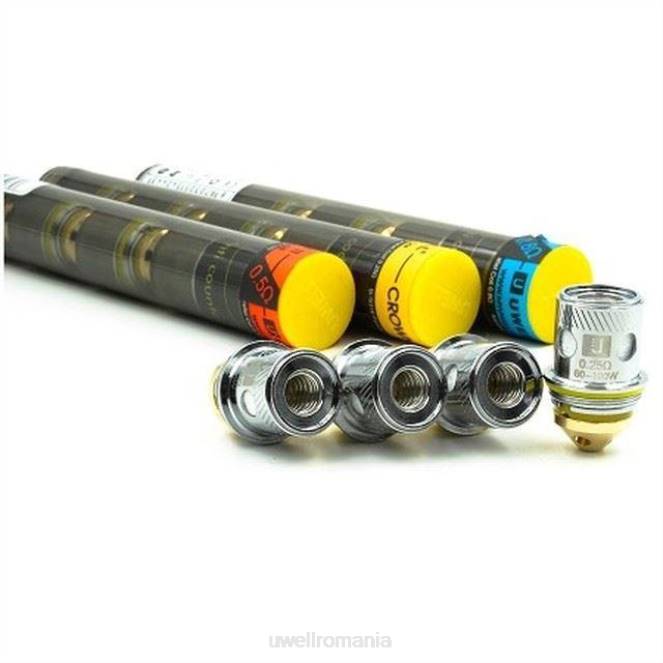 sus316 paralel 0.25ohm L00F260 - caliburn e cigarette - UWELL CROWN 2 bobine de schimb (pachet de 4)