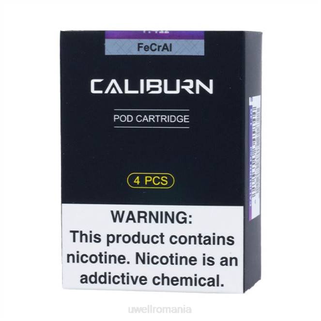 pachet de 4 L00F35 - UWELL online shop - UWELL CALIBURN cartuş de înlocuire pentru pod