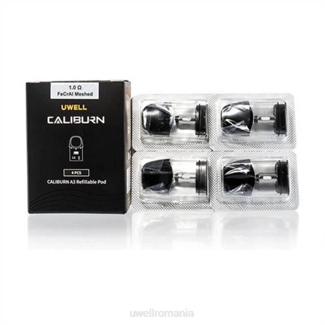 0,8 ohmi 2 L00F19 - UWELL store - UWELL CALIBURN A3 păstăi de înlocuire | pachet de 4