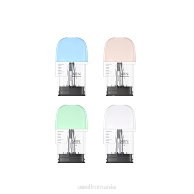 1,2 ohmi L00F84 - UWELL vape price - UWELL POPREEL P1 capsule de schimb (pachet de 4)