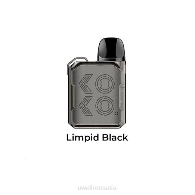 negru limpid L00F106 - UWELL Bucharest - UWELL CALIBURN GK2 trusa de pod