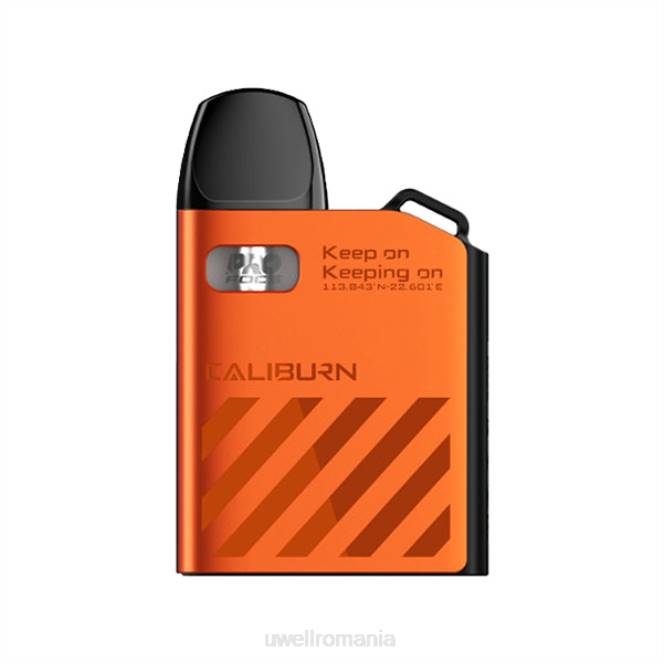 portocaliu neon L00F87 - UWELL puffs - UWELL CALIBURN AK2 kit | 15w