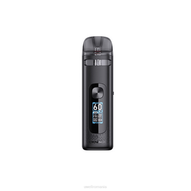 negru L00F233 - UWELL disposable vape - UWELL CROWN X kit pod sistem