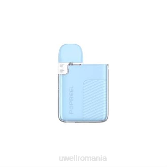 albastru macaroon L00F53 - UWELL disposable vape - UWELL POPREEL PK1 kit pod | 520 mAh