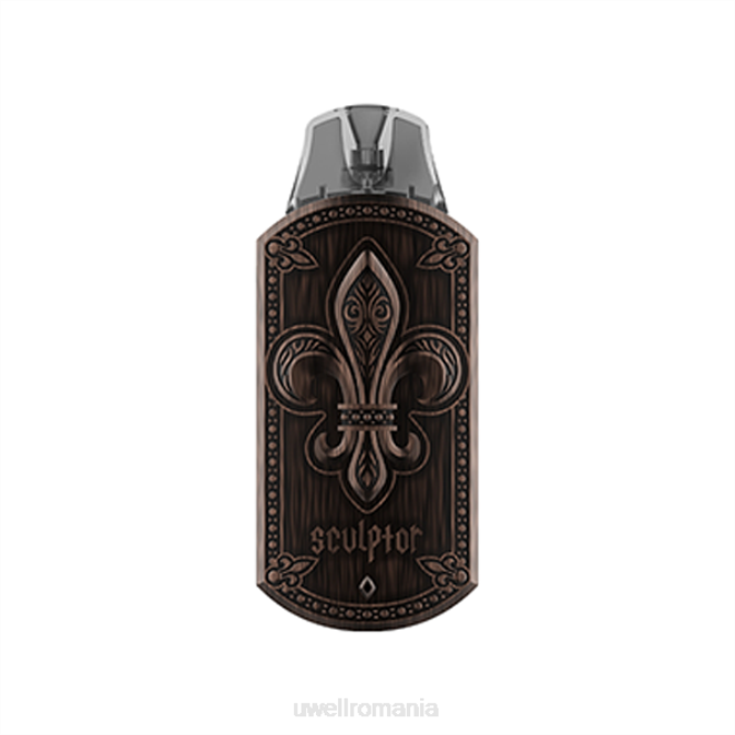 bronz L00F13 - UWELL disposable vape - UWELL SCULPTOR sistem de pod