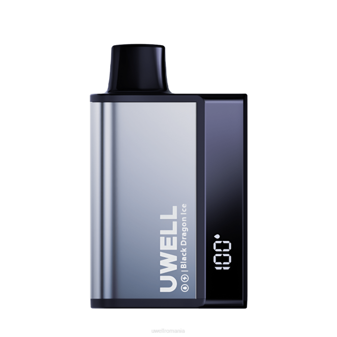 gheață dragon negru L00F282 - tigara electronica UWELL - UWELL DL8000 vapa de unică folosință