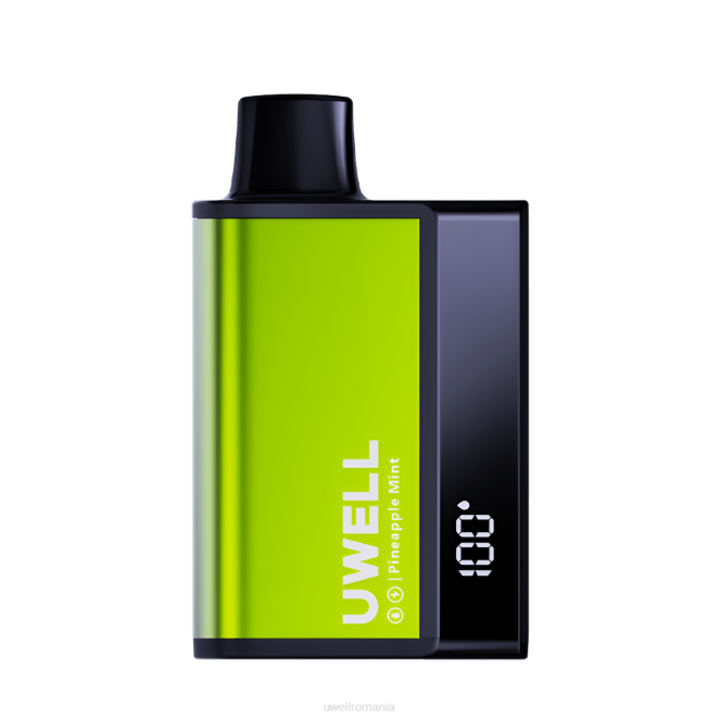 menta de ananas L00F284 - UWELL vape price - UWELL DL8000 vapa de unică folosință